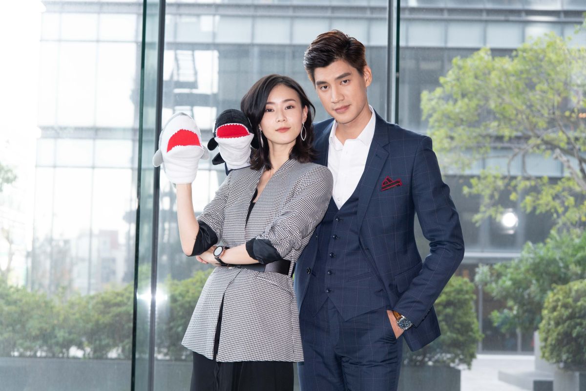 ▲《跟鯊魚接吻》由鍾瑶、羅宏正飾演。（圖／三立提供）