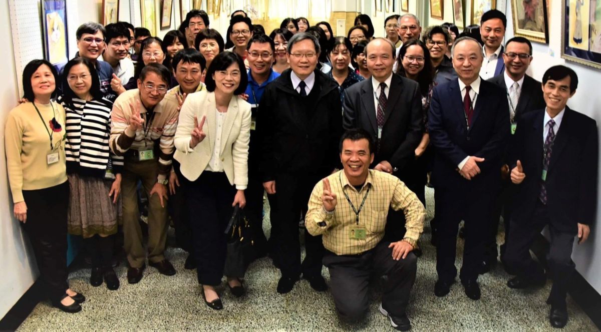 ▲財政部部長蘇建榮到高雄關視察業務。(圖／記者黃守作攝，2020.01.10) 
