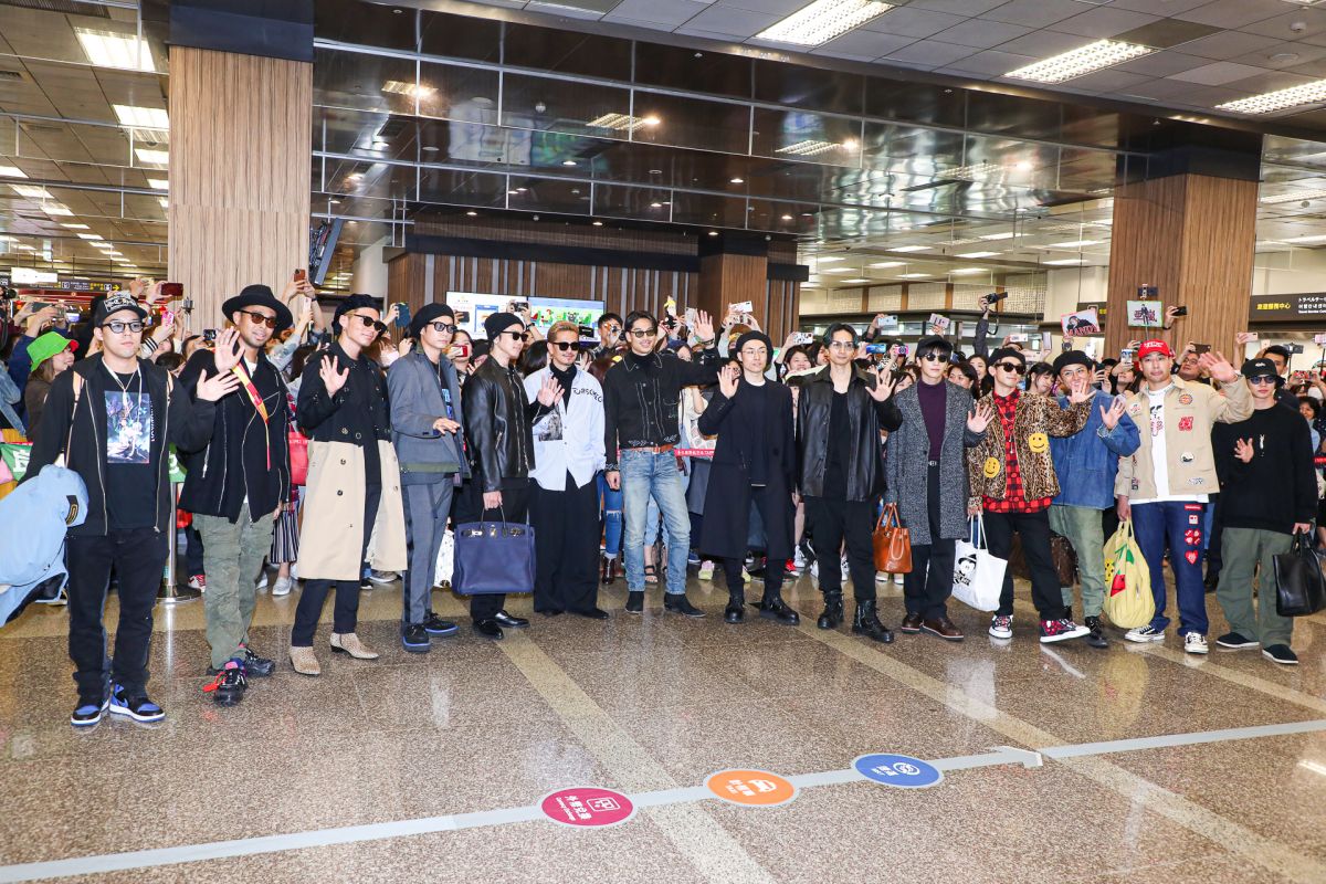 ▲放浪兄弟來台。（圖／特約記者黃彥凱攝）