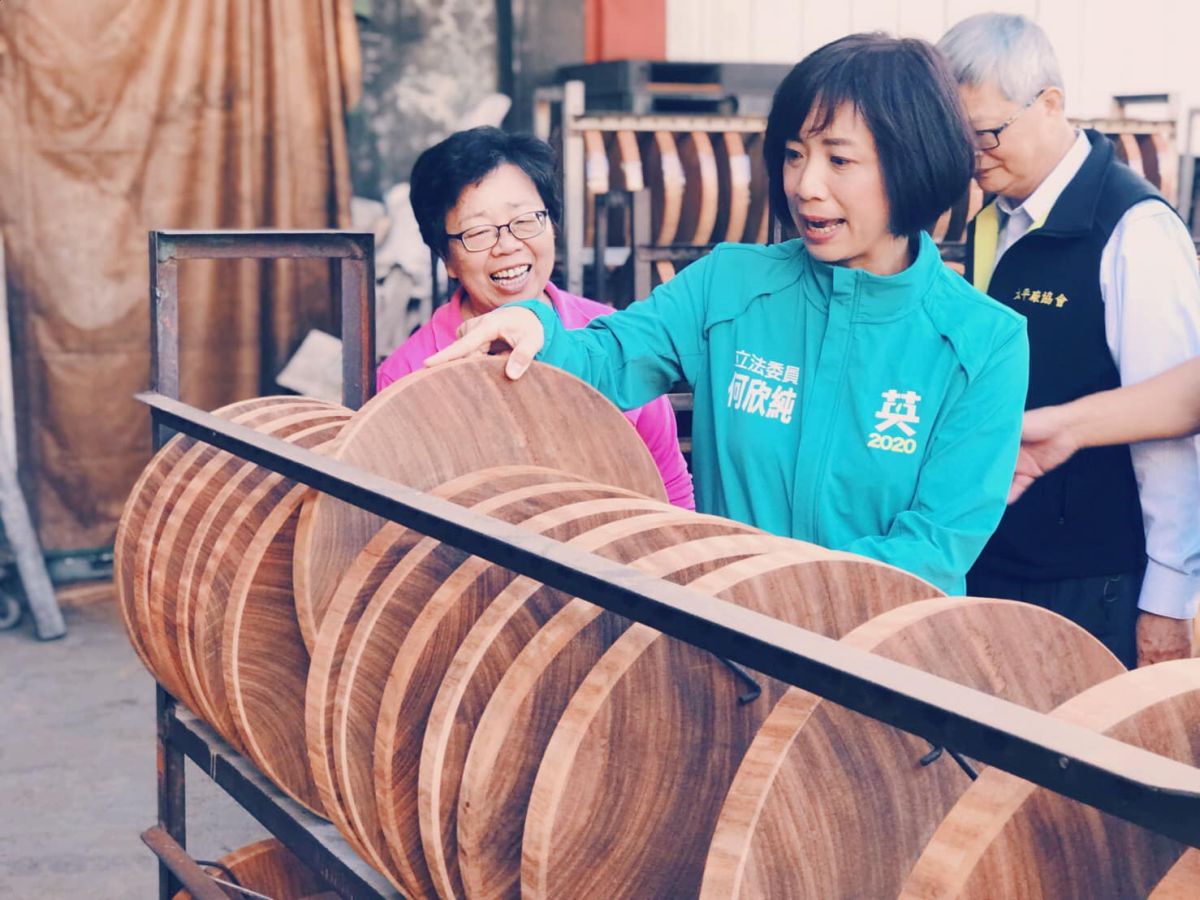 ▲民進黨立委何欣純承認大學曾與王定宇一起租屋，但是是4位同學一起租3個房間。（圖／翻攝何欣純臉書）