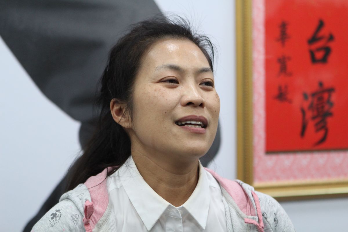 ▲第一選區民進黨陳秀寶挑戰尋求連任的柯呈坊也讓民進黨成功「藍天翻轉綠地」。（圖／記者陳雅芳攝，2020.01.11）