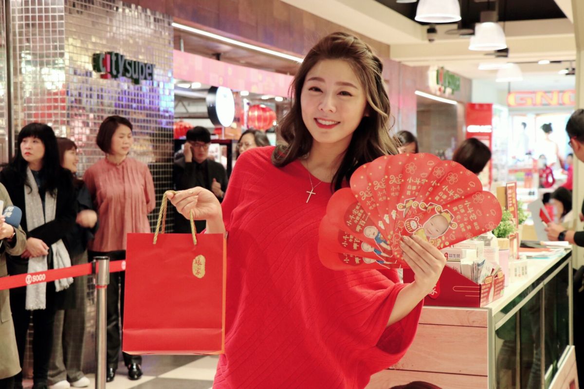 ▲白家綺氣色相當好。（圖／民視提供）