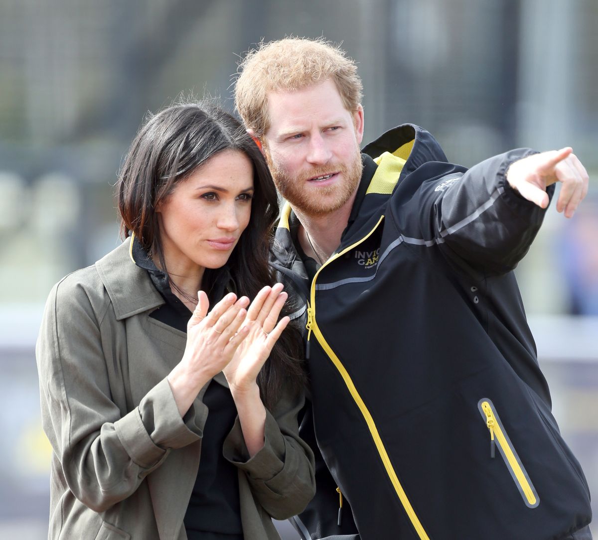 ▲哈利（右）與梅根（左）選擇與皇室脫離。（圖／美聯社／達志影像）