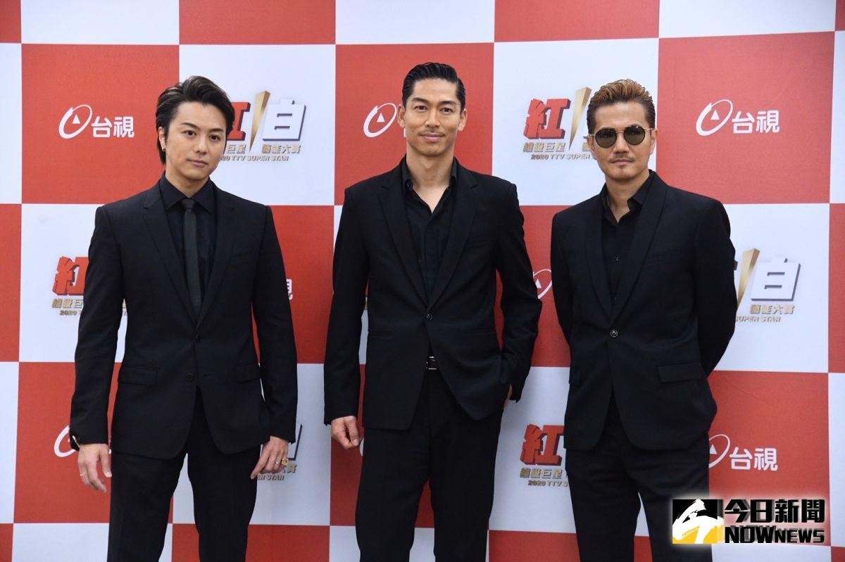 ▲TAKAHIRO（左起）AKIRA、ATSUSHI。（圖／記者林柏年攝）
