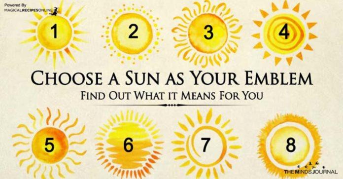 準到哭！直覺選出最愛的太陽　答案測出你的「隱藏魅力」
