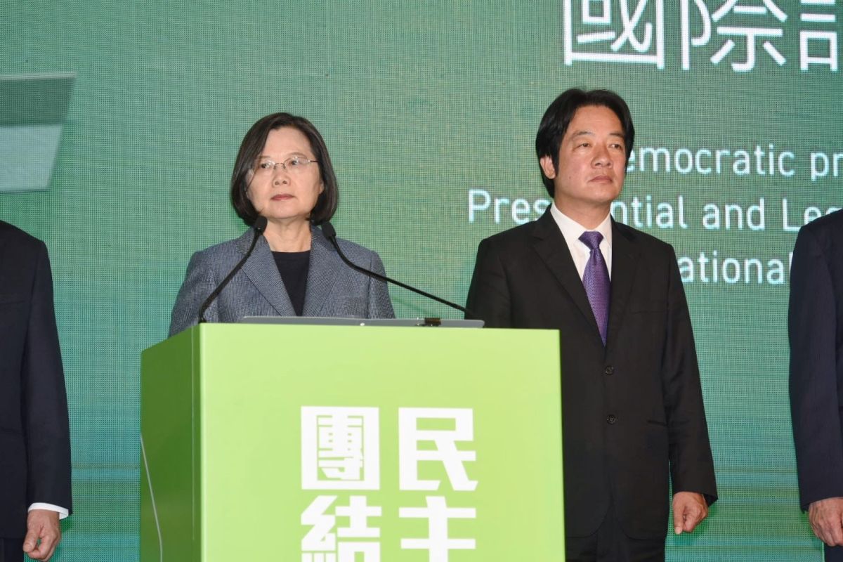 ▲總統蔡英文在此次選戰連任成功。（圖／ NOWnews 資料照 ）
