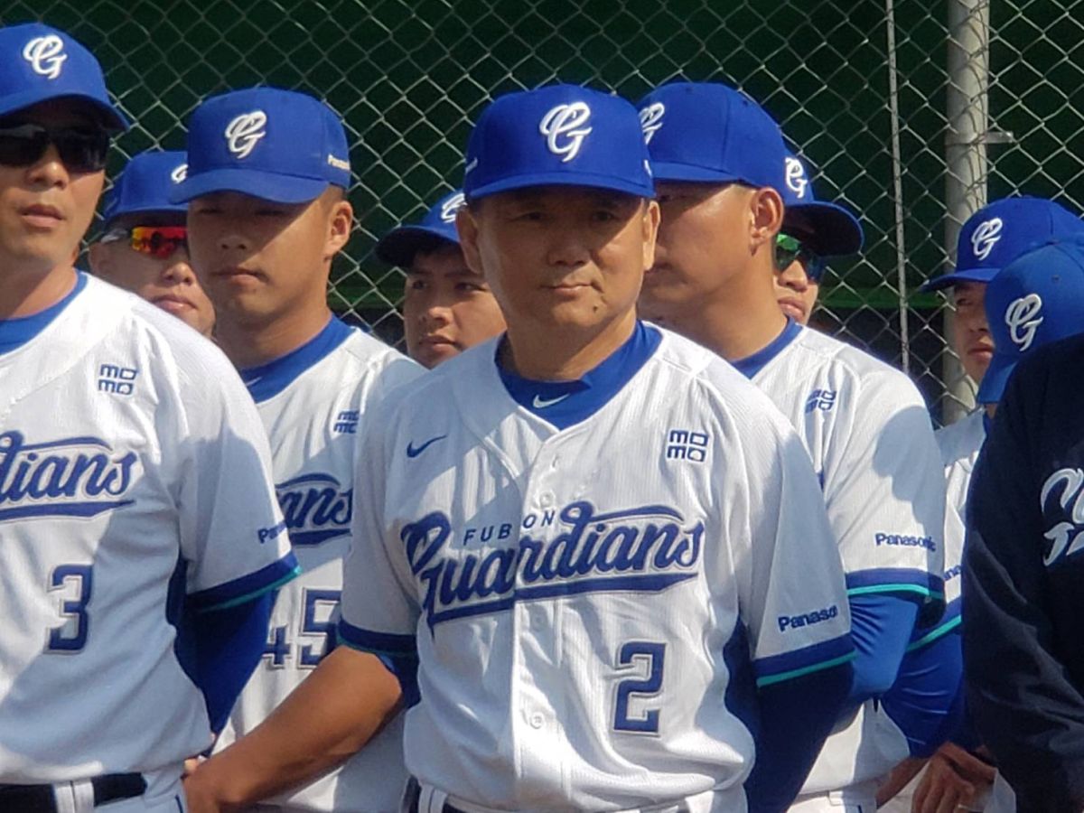 富邦悍將總教練洪一中。（圖／黃建霖攝）