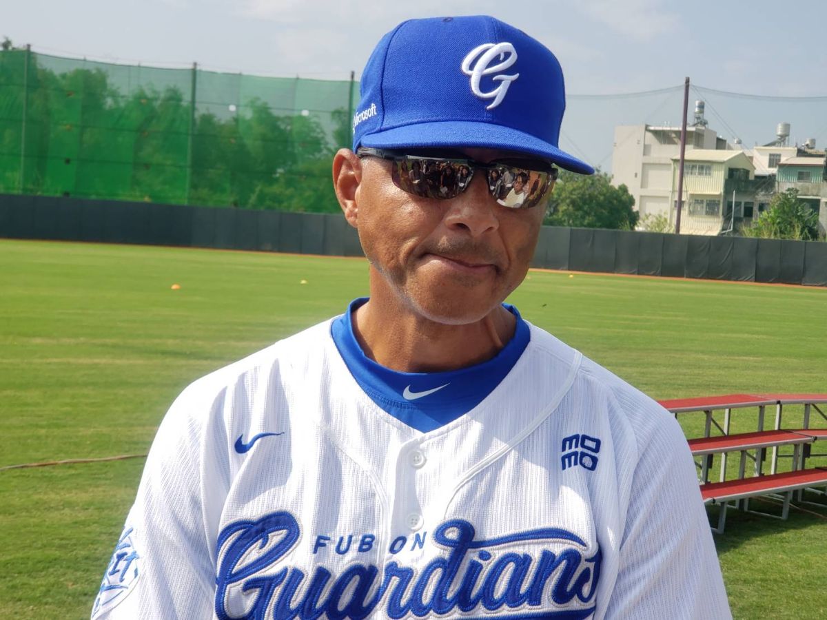 富邦悍將新任外籍一軍打擊教練杜西(Rob Ducey)。（圖／黃建霖攝）