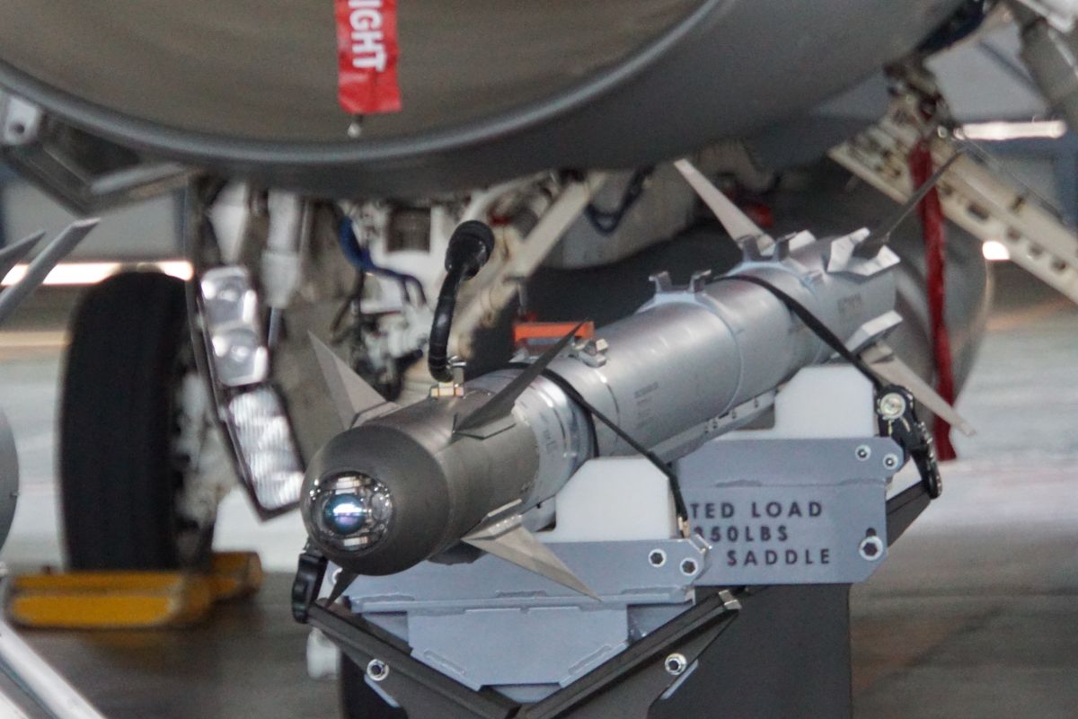 ▲空軍F-16V戰機配備的AIM-9X飛彈。（圖／記者呂炯昌攝, 2020.1.15）