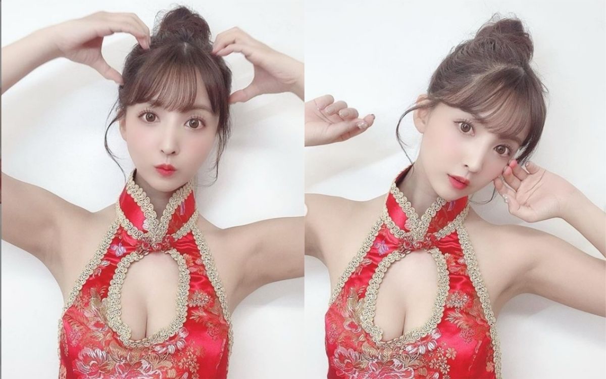 ▲三上悠亞憑著甜美童顏和F級豪乳紅遍暗黑界。（圖／翻攝IG） 