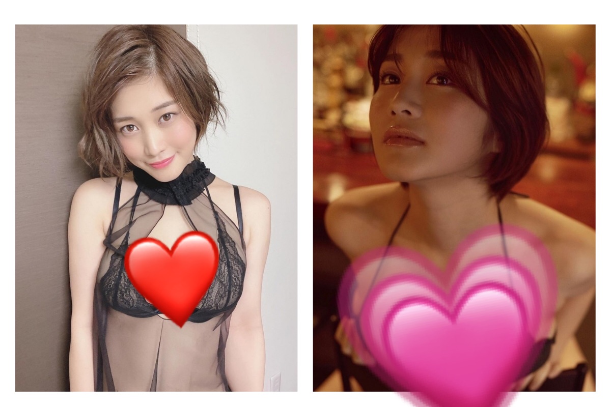 ▲櫻花妹胸前「謎之視角」超裸露，顏值身材煞翻男粉。（圖／翻攝自 rintakahashi0809 IG ）