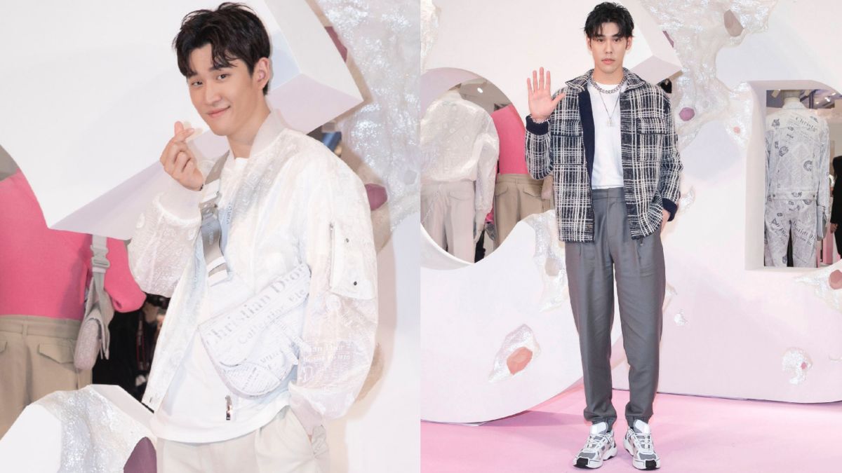 ▲周興哲、周予天兄弟一同出席精品活動，竟然事前完全不知情。（圖／DIOR）