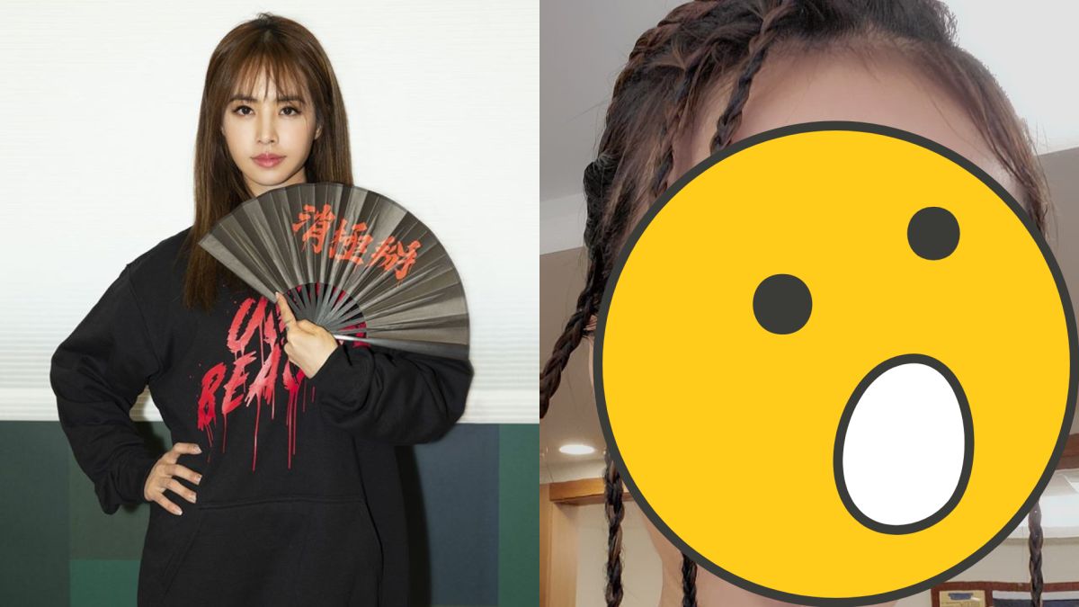 ▲蔡依林分享自拍，照片被抓包疑似修圖修過頭。（圖／臉書、IG）