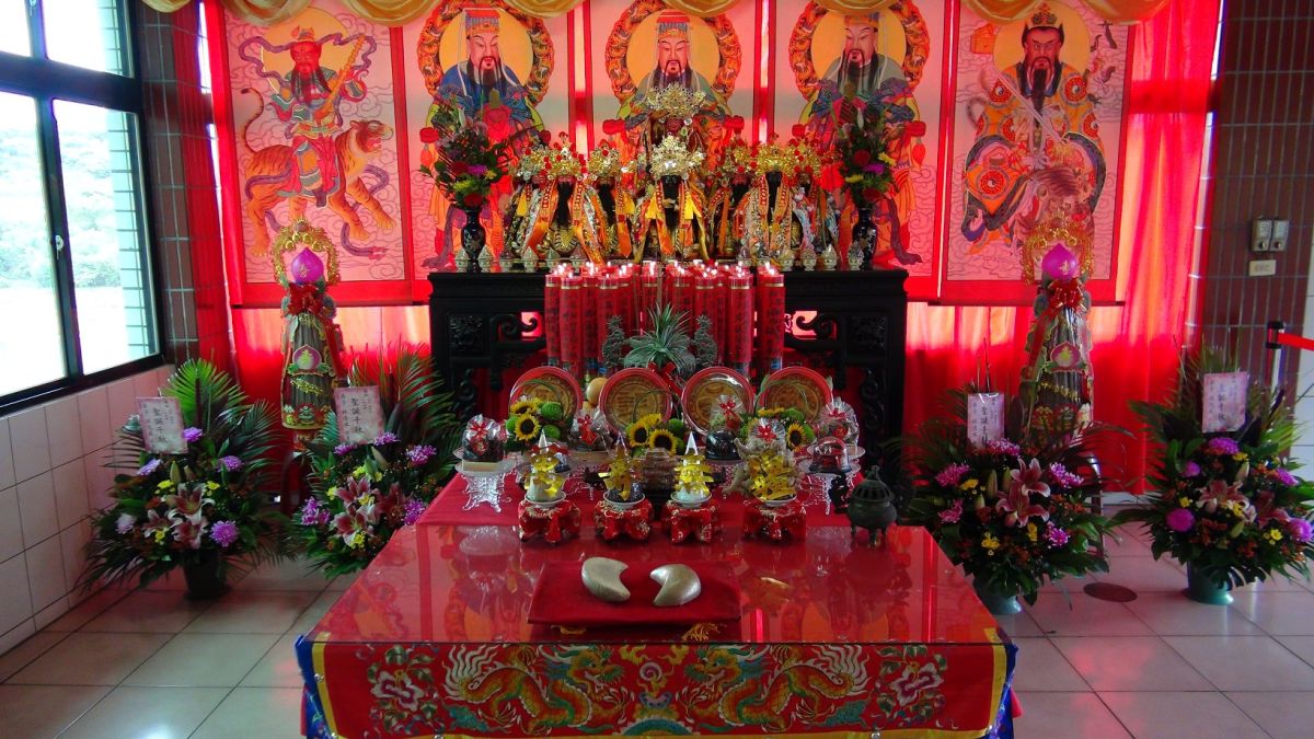 八路財神。（圖／翻攝自金剛宮四面佛粉專）