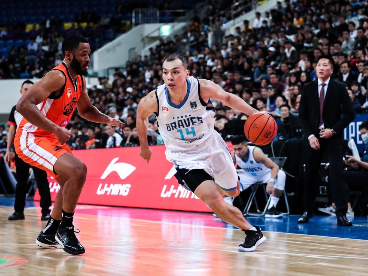 ▲ABL富邦勇士蔡文誠(14號)。（圖／富邦勇士提供）