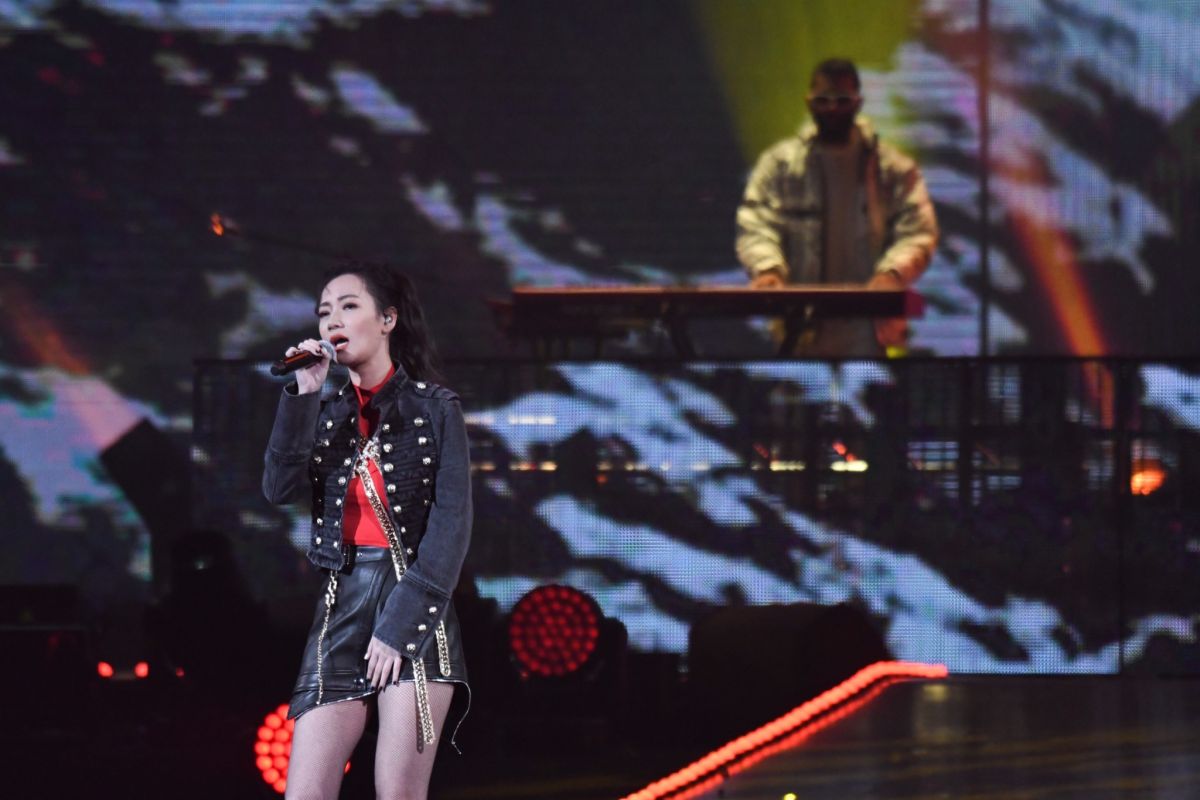 ▲吳卓源、呂士軒合體表演。（圖／NOWnews攝影中心提供）