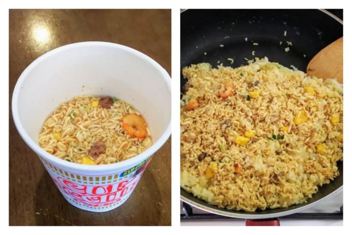 日本推特瘋傳杯麵炒飯！作法超簡單　獲讚「惡魔級美味」
