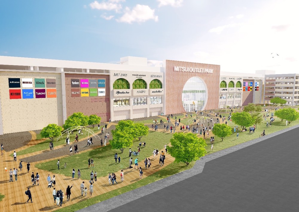 ▲三井不動產集團確定將在台南啟動在台第3座OUTLET，今（20）日舉行動工儀式，預定2022年開幕。（圖／業者提供）