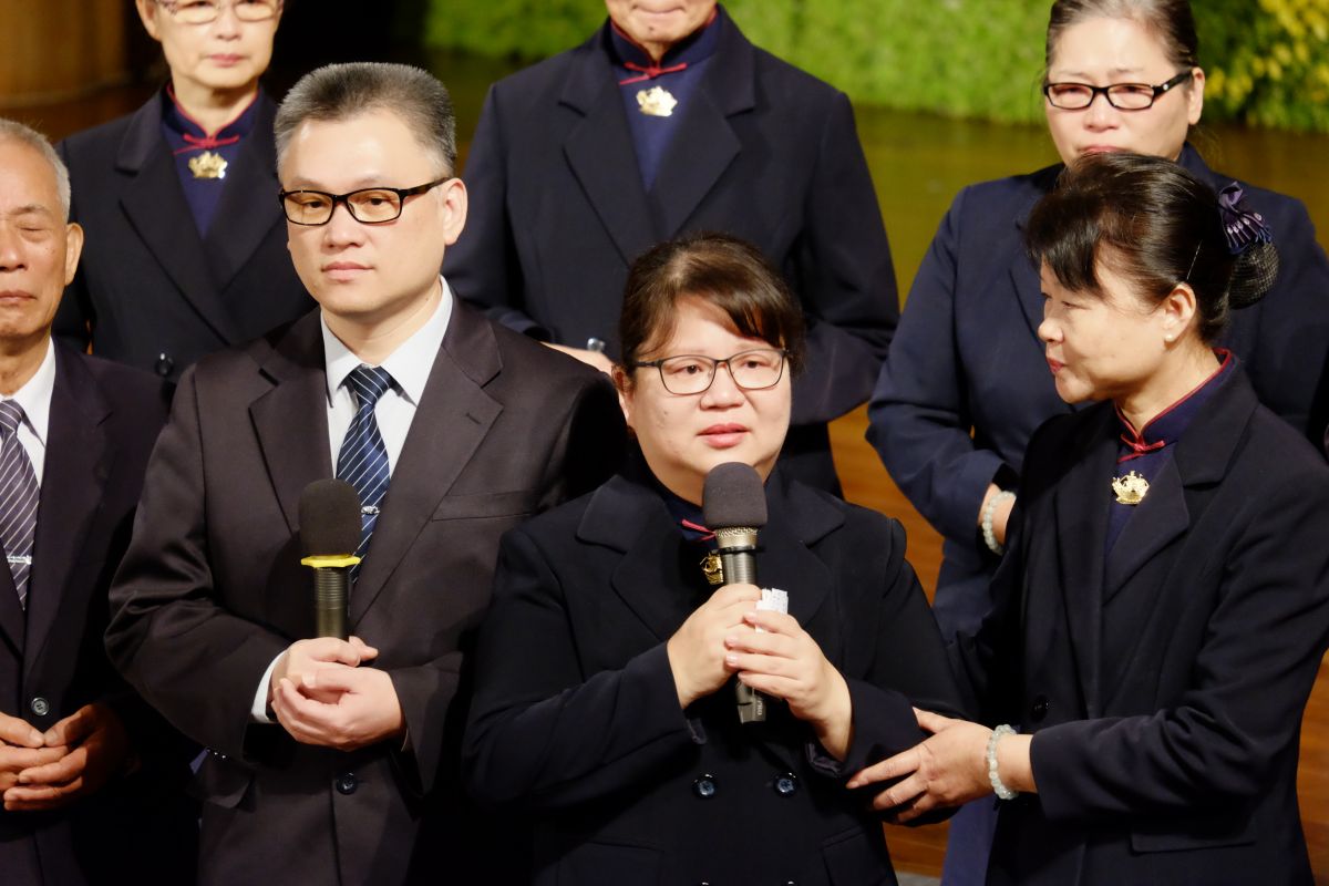 ▲黃鈺雯走出去做慈善訪視，創造了生命的奇蹟（圖／慈濟基金會提供）