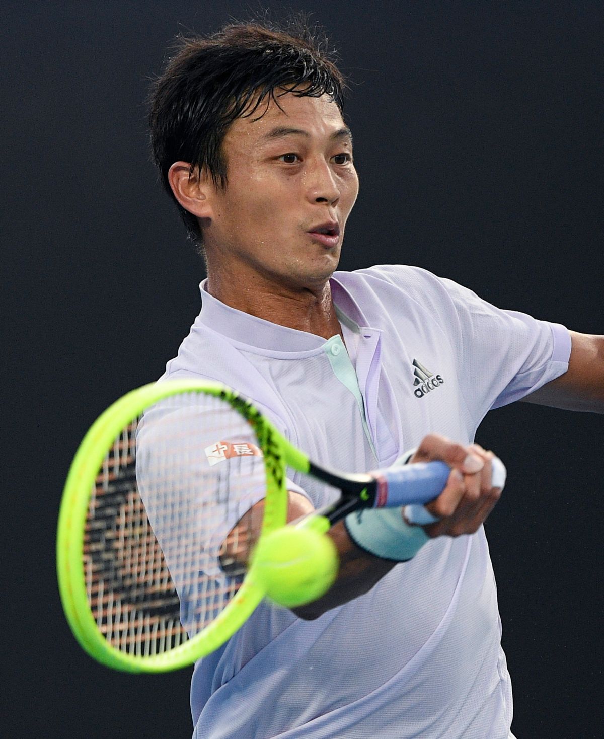 ▲我國前一哥盧彥勳澳網首輪不敵美國巨人Reilly Opelka止步。（圖／美聯社／達志影像）