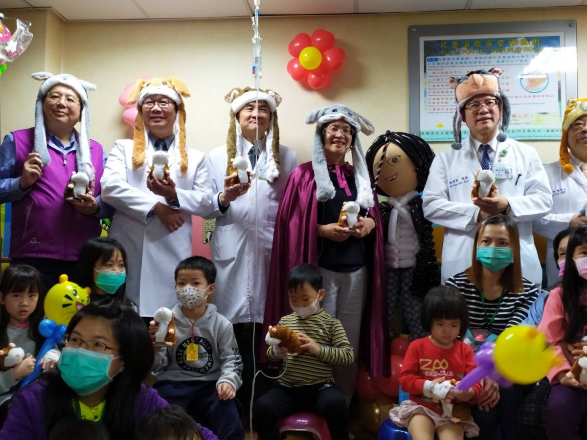 ▲彰化縣長王惠美祝福小朋友早日恢復健康，也特別感謝所有醫護人員的辛勞付出。（圖／記者葉靜美攝，2020.01.22）