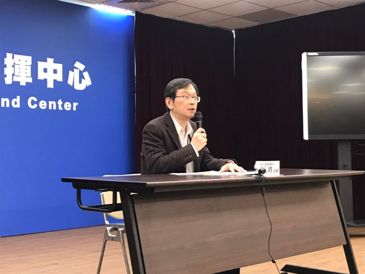 ▲疾管署副署長莊人祥說明大陸武漢肺炎情況。（圖／記者賴志昶攝）