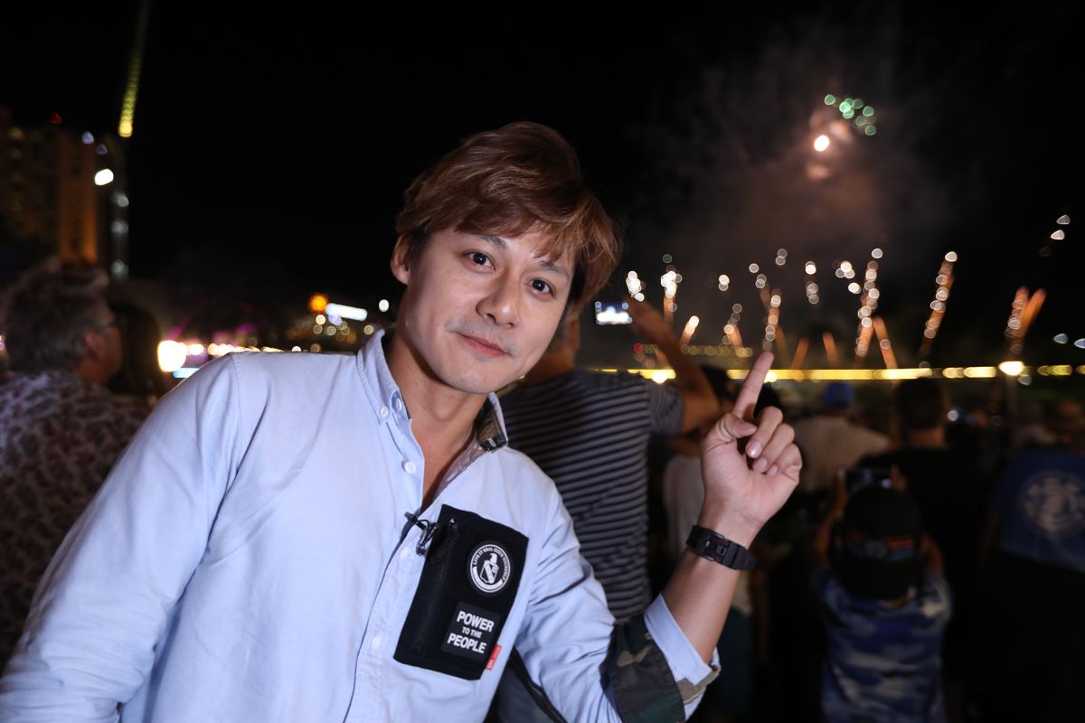 ▲廖科溢去年在澳洲南部城市阿德萊德跨年。（圖／亞洲旅遊台）