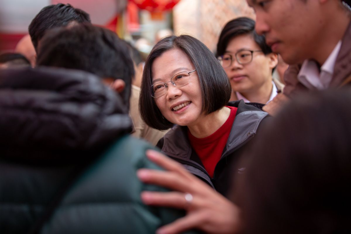 蔡英文總統。（圖 / 總統府提供）