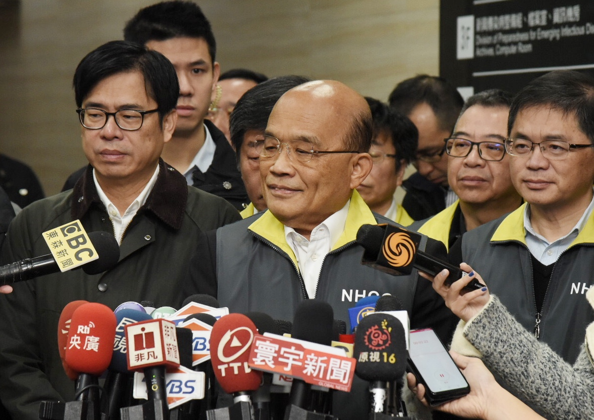 行政院長蘇貞昌。（圖 / 記者陳明安攝）