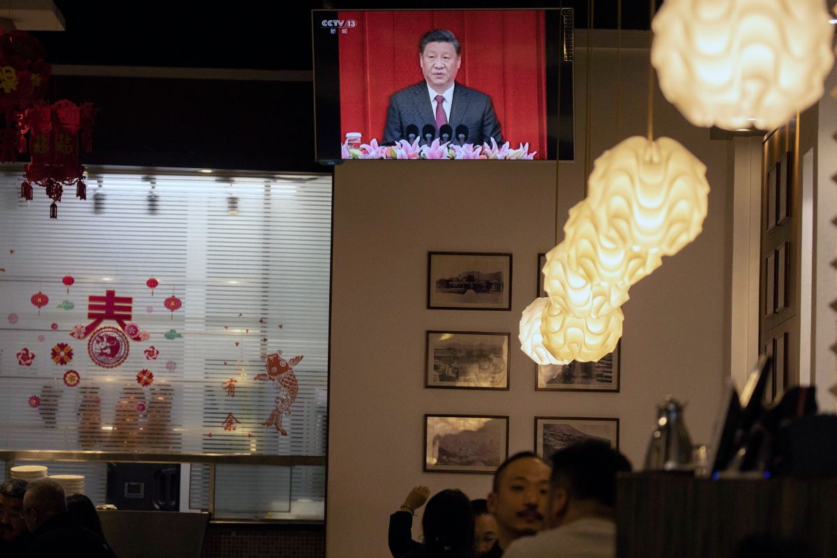 ▲武漢肺炎疫情失控，恐危及習近平政權。（圖／美聯社／達志影像）