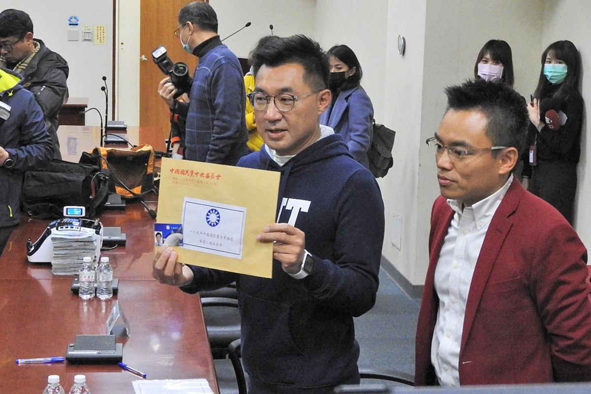 國民黨立委江啟臣。（圖 / 記者陳弘志攝）