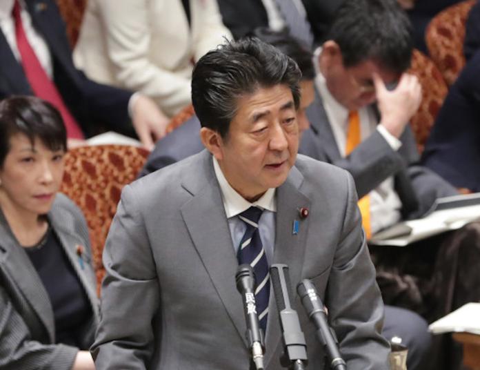 ▲日本首相安倍晉三宣布延長緊急宣言。（圖／翻攝自 Jiji.com ）