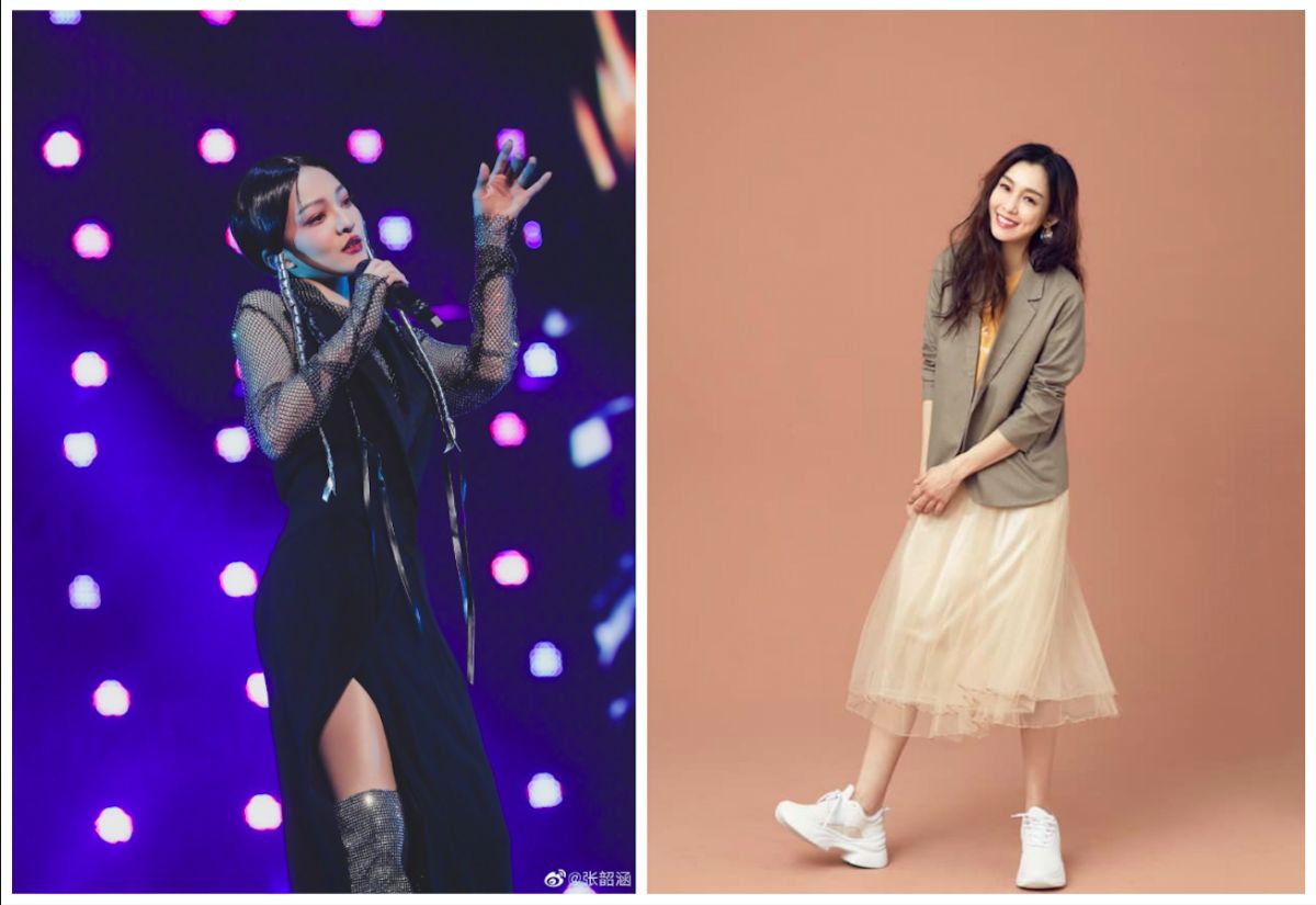 ▲范瑋琪在私人臉書痛罵行政院長引起爭議，反觀「宿敵」張韶涵因為暖心喊話倍讚爆。（圖／翻攝張韶涵微博、范瑋琪臉書）