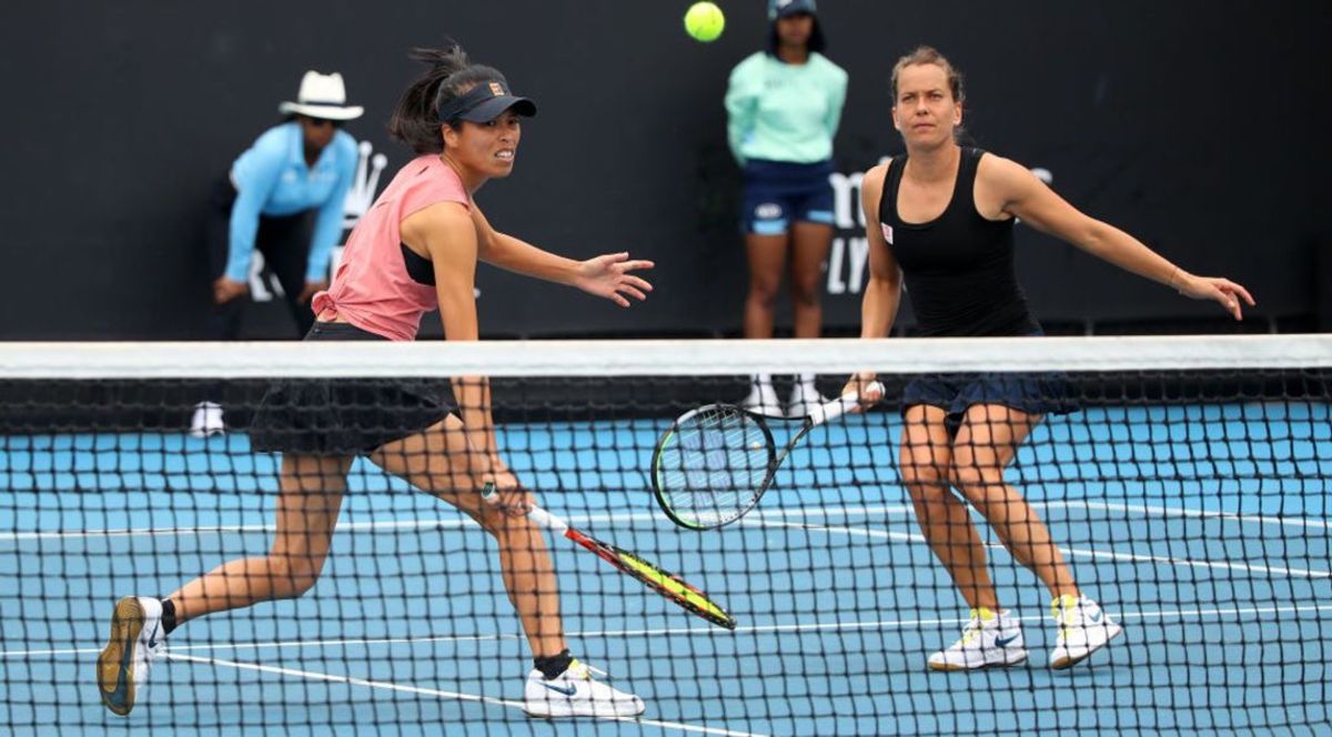 ▲謝淑薇(左)與捷克搭檔Barbora Strycova。（圖／取自WTA官網）