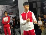 跆拳道好手黃鈺仁（右）過去主戰場是68公斤級，如今轉戰80公斤。資料照