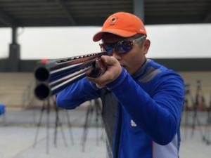 射擊好手楊昆弼拚奧運 目標減重20公斤(2) ▲楊昆弼亞洲盃摘金,2023年首戰就告捷。資料照