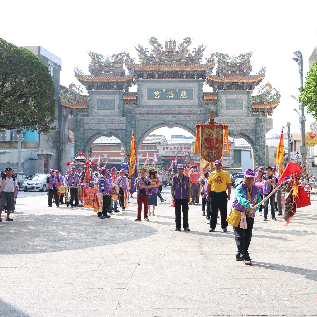 ▲1661年建造，奉祀保生大帝為主神。（圖／翻攝自學甲慈濟宮臉書）