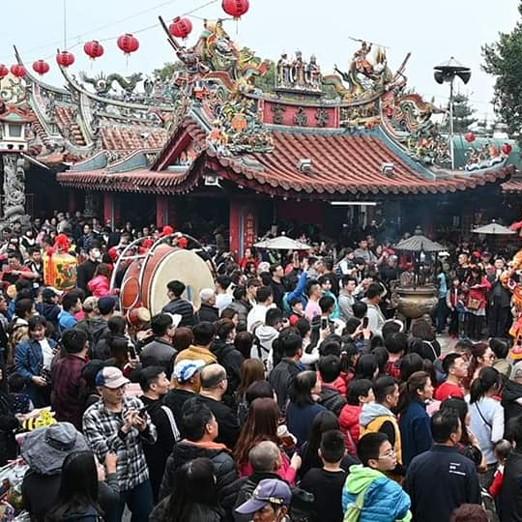 ▲香火鼎盛的紫南宮每一年都會吸引大批信眾來領「錢母」。（圖／翻攝自竹山紫南宮臉書）