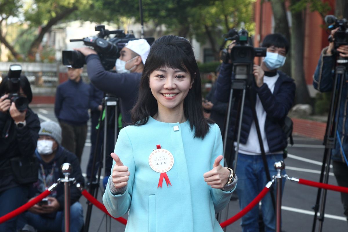 民進黨立委高嘉瑜表示，國民黨敗選喊改革，往往雷聲大雨點小。 (圖/記者葉政勳攝)