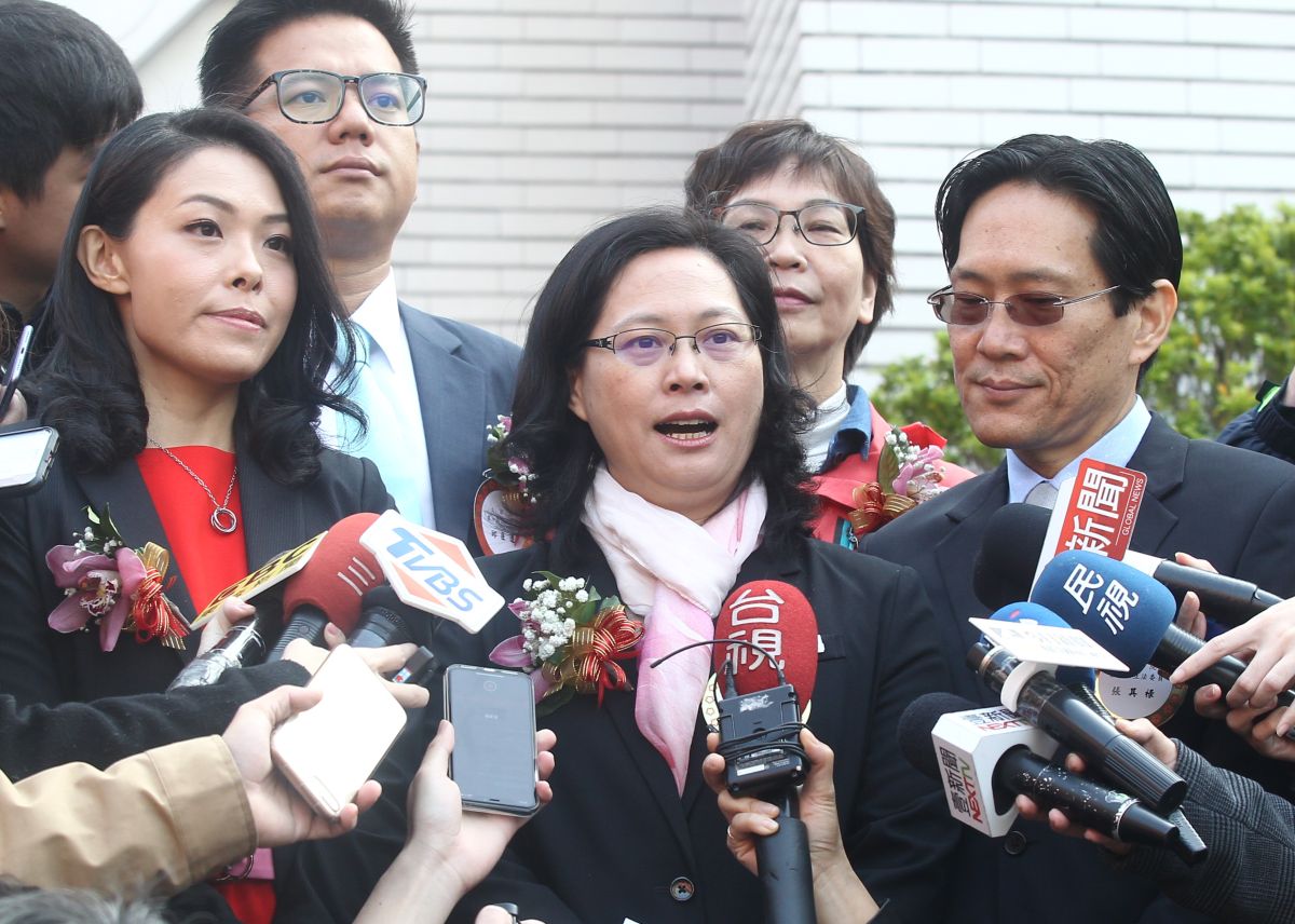 立法院民眾黨團總召賴香伶。（圖 / 記者葉政勳攝）