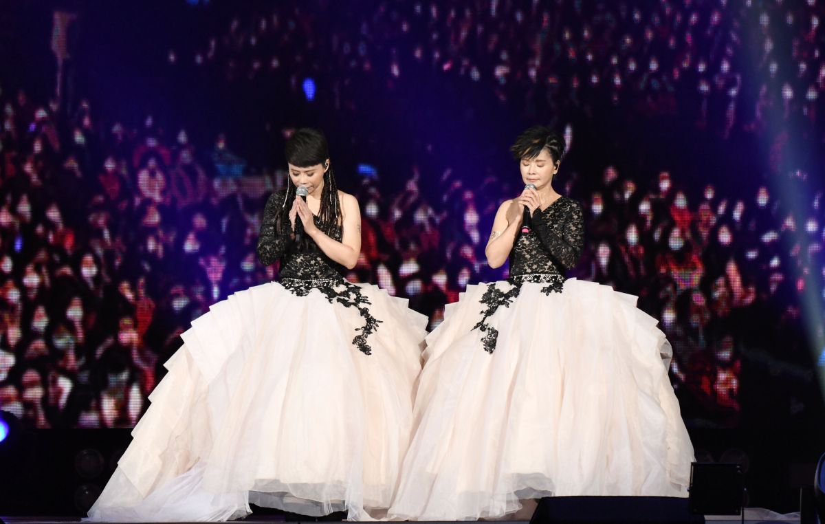 ▲詹雅雯在演唱會上要求全場靜默10秒，替武漢肺炎祈福。（圖／記者林調遜攝, 2020.02.01）