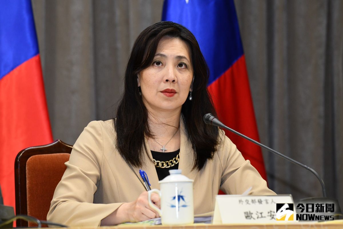 ▲外交部發言人歐江安。（圖／記者林柏年攝，2020.02.02）