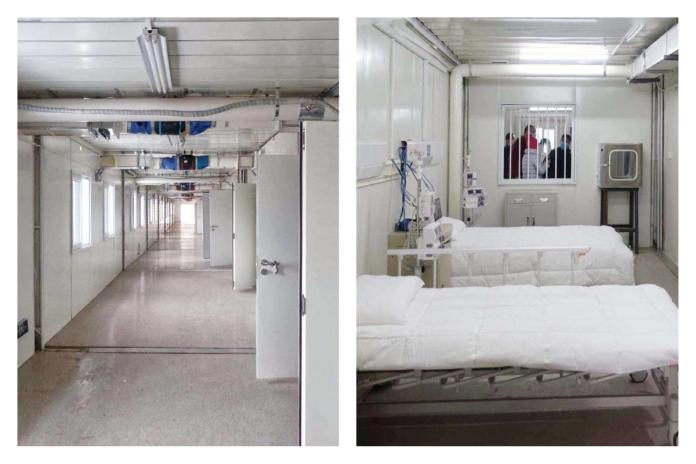 武漢火神山醫院完工！「病房內部構造」震驚網民：監獄？
