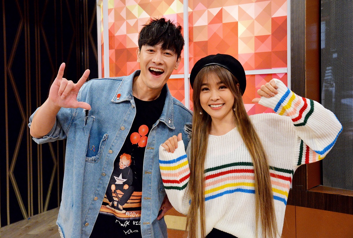 ▲小嫻（右）跟張勛傑頻率相通，不在一起是因為女方心裡一直有人。（圖／衛視中文台）