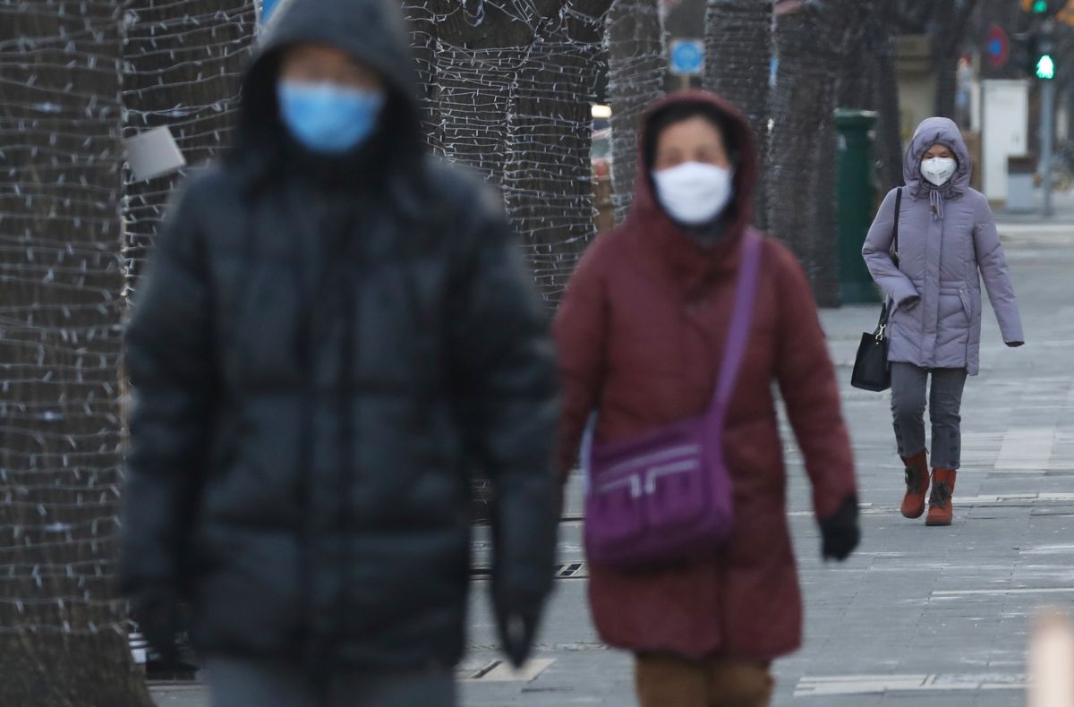 ▲武漢肺炎自去年年底迅速擴散，確診、死亡人數陸續增加，許多省市都祭出管制措施。圖為近日北京。（圖／美聯社／達志影像）