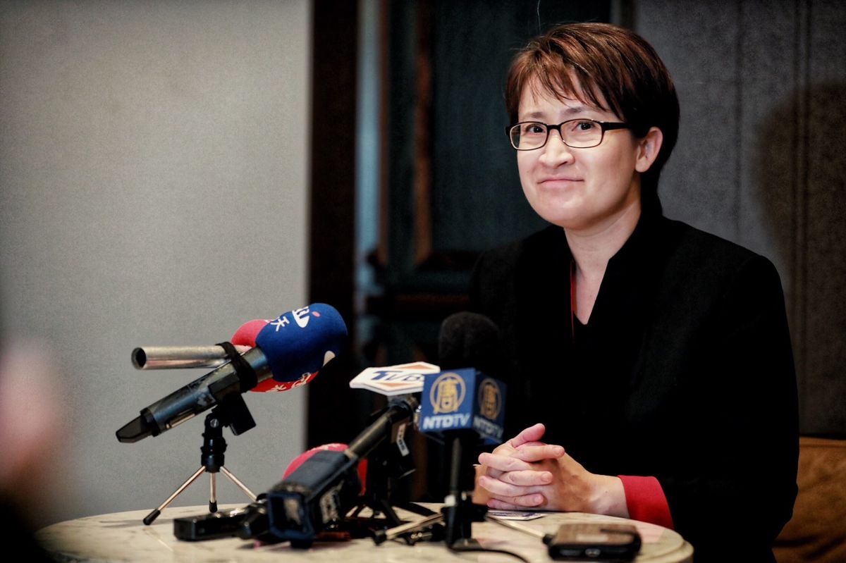 ▲前立法委員蕭美琴隨副總統當選人賴清德訪美。（圖／賴清德辦公室提供）