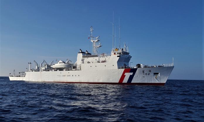 ▲外交部表示，海巡署將出動巡防艦艇值勤護漁。（圖／澎湖海巡隊提供）