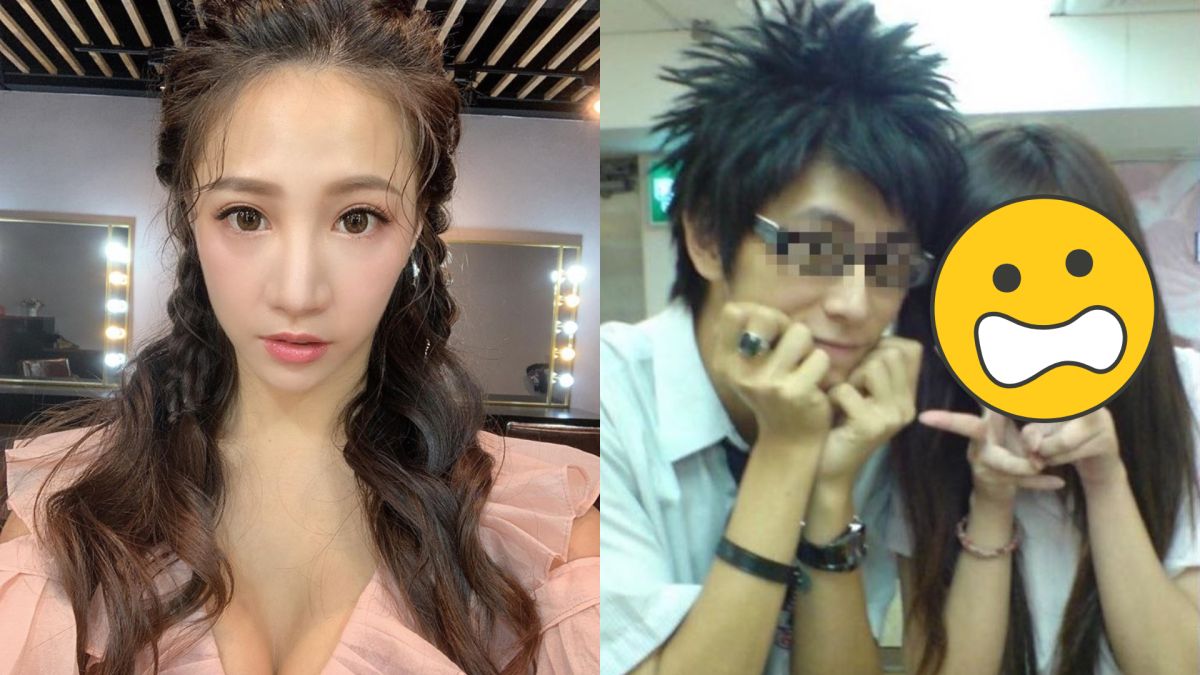 ▲林采緹學生時期舊照曝光，五官變化引發網友熱議。（圖／臉書、IG）