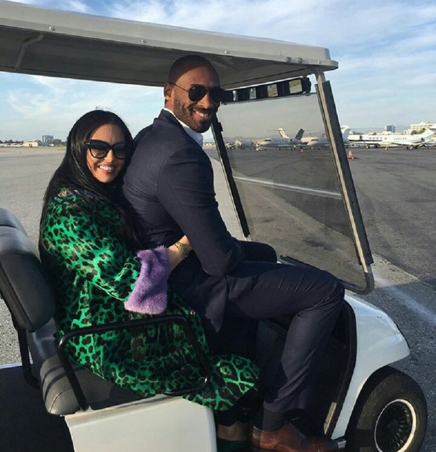 ▲Kobe Bryant和妻子Vanessa Bryant（圖／取自Vanessa Bryant推特）