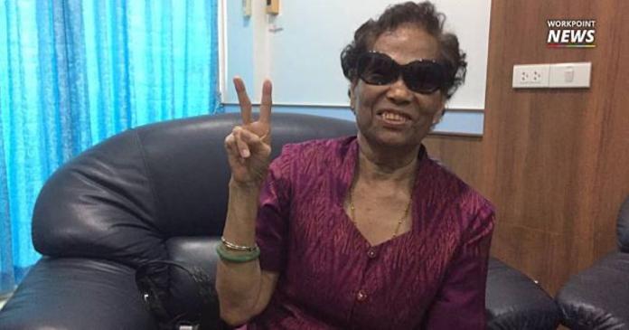 ▲泰國傳出患有武漢肺炎的 73 歲阿嬤康復。（圖／翻攝 WorkpointNews 臉書）
